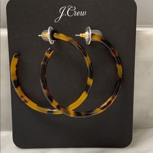 J. Crew Hoop earrings